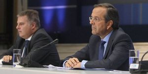 Η νέα αποθεωτική αφίσα του Σαμαρά δια χειρός Γιώργου Μουρούτη [εικόνα]