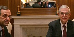 Θρίλερ δίχως τέλος στη συνάντηση Παπαδήμου-πολιτικών αρχηγών