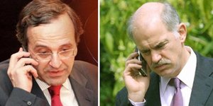 Ευχές Παπανδρέου σε Σαμαρά για γρήγορη ανάρρωση