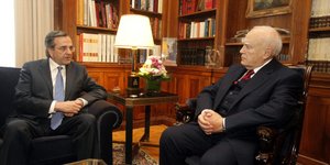 Σαμαράς: Δεν είναι ώρα για πανηγυρισμούς αλλά για σκληρή δουλειά