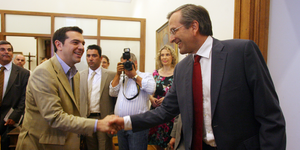 Σαμαράς για Τσίπρα: Φέρεται ως αρχηγός δεκαπενταμελούς και όχι ως πολιτικός ηγέτ