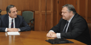 Τι συζήτησαν Σαμαράς – Βενιζέλος στο Μαξίμου: Τα πιθανά σενάρια για τις αμυντικέ