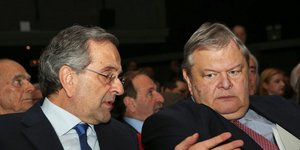 Ευ. Βενιζέλος και Αντ. Σαμαράς -Φωτογραφία:Intimenews/ΚΑΠΑΝΤΑΗΣ ΔΗΜΗΤΡΗΣ