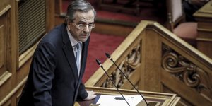 Ο Αντώνης Σαμαράς (Φωτογραφία: EUROKINISSI/ΓΙΩΡΓΟΣ ΚΟΝΤΑΡΙΝΗΣ)