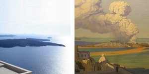 «Το ηφαίστειο της Σαντορίνης βρίσκεται σε κατάσταση ελαφράς ανησυχίας»