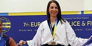 Η πρωταθλήτρια στο TAEKWODO- Φωτογραφία: xronos.gr