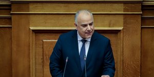 Ο βουλευτής Γιάννης Σαρίδης της Ενωσης Κεντρώων- φωτογραφία eurokinissi