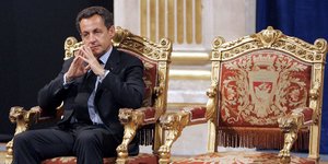 Νικολά Σαρκοζί (Φωτογραφία: AP Photo/Christophe Ena