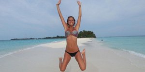 Οι διακοπές της Σάσα Μπαστα με τον Βαλεντίνο στις εξωτικές Μαλδίβες [εικόνες]