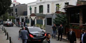 H κατοικία του Σαουδάραβα προξένου στην Κωνσταντινούπολη (Φωτογραφία: ΑΡ/Emrah Gurel)