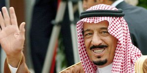 (o Βασιλιάς Σαλμάν της Σαουδικής Αραβίας