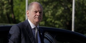 Ολαφ Σολτς (Φωτογραφία: AP Photo/Valentina Petrova)