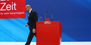 Στο στόχαστρο ο Μάρτιν Σουλτς / Φωτογραφία: ΑΡ