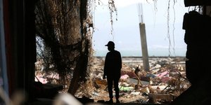Πάνω από 1.000 οι αγνοούμενοι μετά τον φονικό σεισμό/Φωτογραφία: AP