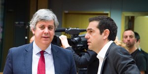 Ο Μ. Σεντένο με τον Α. Τσίπρα -Φωτογραφία: Ευρωπαϊκή Ενωση