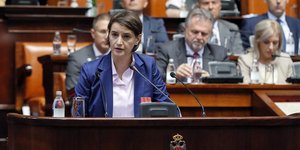 Σερβία: Γέννησε η σύντροφος της πρωθυπουργού Ανα Μπρνάμπιτς /Φωτογραφία: AΡ