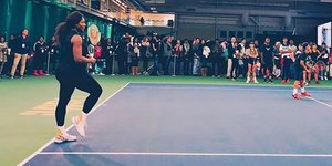 Η Σερένα Γουίλιαμς επέστρεψε στο κορτ (Φωτογραφία: Instagram)