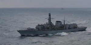 Η βρετανική φρεγάτα HMS Westminster (Φωτογραφία: YouTube)