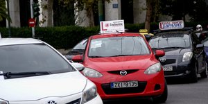 Από τη διαμαρτυρία των εκπαιδευτών οδήγησης/Φωτογραφία: Intimenews