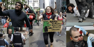 Με μεγάλη διαδήλωση και επεισόδια ολοκληρώθηκε η Σύνοδος του ΝΑΤΟ [εικόνες]