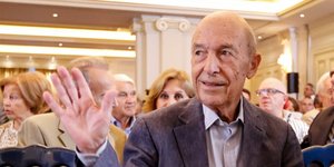 Ο πρώην πρωθυπουργός Κώστας Σημίτης- φωτογραφία Γ. Κονταρίνης