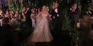 Παντρεύτηκε η Τζέσικα Σίμπσον: Ενας γάμος γεμάτος χλιδή και αρκετά... κιτς [βίντ