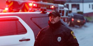 Στο σημείο της επίθεσης/Φωτογραφία: AP