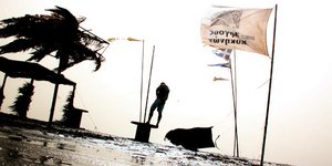 Δυνατοί άνεμοι στην Πάτρα /Φωτογραφία: EUROKINISSI