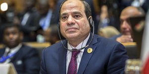 Ο Αμπντέλ Φατάχ αλ Σίσι (Φωτογραφία: AP/ Mulugeta Ayene)