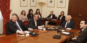 Ολοκληρώθηκε η σύσκεψη των πολιτικών αρχηγών στο Προεδρικό Μέγαρο