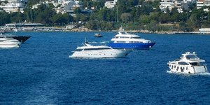 Σκάφη στη θάλασσα/Φωτογραφία: Eurokinissi 