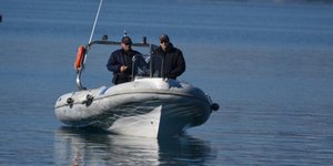 Σκάφος του Λιμενικού Σώματος (Φωτογραφία: Eurokinissi-ΠΑΠΑΔΟΠΟΥΛΟΣ ΒΑΣΙΛΗΣ)