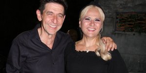 Γεράσιμος Σκιαδαρέσης & Μπέσσυ Μάλφα (Φωτογραφία: NDPphoto)