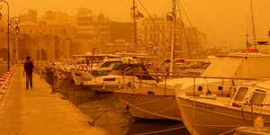 Επιστρέφει η αφρικανική σκόνη/Φωτογραφία: Eurokinissi