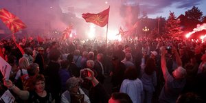 Φωτογραφία: AP/ Boris Grdanoski