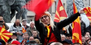 Φωτογραφίες: AP Photo/Boris Grdanoski