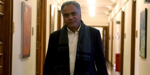 Ο Πάνος Σκουρλέτης (Φωτογραφία: EUROKINISSI/ΤΑΤΙΑΝΑ ΜΠΟΛΑΡΗ)