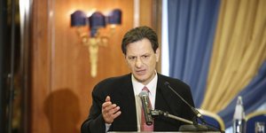 Ο Θεόδωρος Σκυλακάκης/ Φωτογραφία: EUROKINISSI- ΣΤΕΛΙΟΣ ΜΙΣΙΝΑΣ