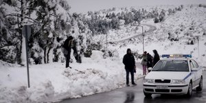 χιονόπτωση/Φωτογραφία: Eurokinissi