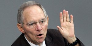 Ο Σόιμπλε παριστάνει τον... Γερμανό: «Η Ευρώπη δε αντέχει για πολύ ακόμη τόσο με