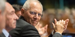 Βόλφγκανγκ Σόιμπλε (Φωτογραφία: AP Photo/Jean-Francois Badies)