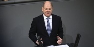 Ο Ολαφ Σολτς/ Φωτογραφία: AP