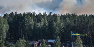 Πυρκαγιά στη Σουηδία/Φωτογραφία AP images