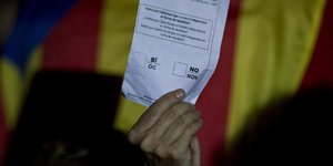 Η Μαδρίτη αναλαμβάνει τα οικονομικά της Καταλονίας για να μην κάνει δημοψήφισμα/ Φωτογραφία: Emilio Morenatti/AP