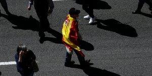  «Οχι» στο δημοψήφισμα για την ανεξαρτησία της Καταλονίας από το Συνταγματικό Δικαστήριο/Φωτογραφία: Manu Fernandez/AP