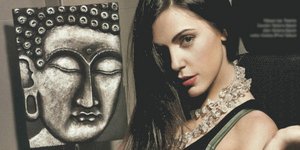 Η Ελισάβετ Σπανού στην πίστα φορώντας ένα εντελώς διαφανές φόρεμα [εικόνες]