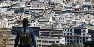 κτίρια στην Αθήνα/Φωτογραφία: IntimeNews