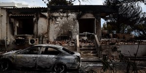 Οι πρώτες εκτιμήσεις για τις ζημιές που προκάλεσαν οι πυρκαγιές / EUROKINISSI / ΤΑΤΙΑΝΑ ΜΠΟΛΑΡΗ