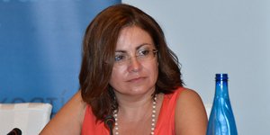 Η εκπρόσωπος τύπου της Νέας Δημοκρατίας Μαρία Σπυράκη- φωτογραφία intimenews