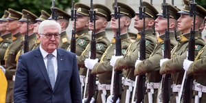 Μήνυμα Σταϊνμάγιερ /Φωτογραφία: ΑΡ